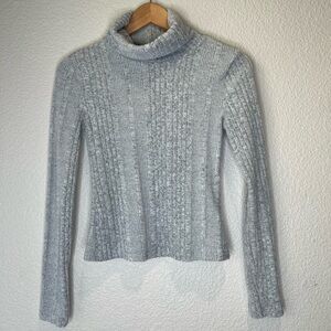 Shein Gray Turtleneck Sweater, M